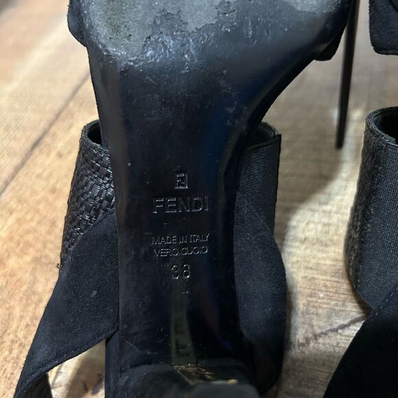 Fendi black pumps size 38 - Picture 5 of 16